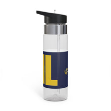 Charger l'image dans la galerie, HAIL Football Fans! Sporty Water Bottle, 20oz with Painting of Player