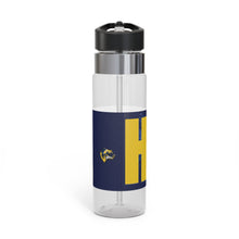Charger l'image dans la galerie, HAIL Football Fans! Sporty Water Bottle, 20oz with Painting of Player
