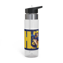 Charger l'image dans la galerie, HAIL Football Fans! Sporty Water Bottle, 20oz with Painting of Player