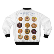 Charger l'image dans la galerie, Bagel Choir NYC! Unisex Bomber Jacket ("Patron") - ARTSY STYLE