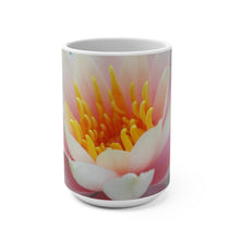 Load image into Gallery viewer, Mug Water Lily Image from Brooklyn Botanic Gardens, NYC 15oz - ARTSY STYLE