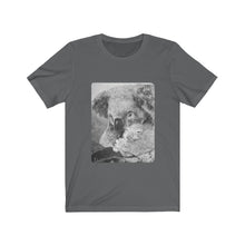 Charger l'image dans la galerie, Koala Fine Art Unisex Tee, for any age... wonderful gift item! (b&w version) - ARTSY STYLE