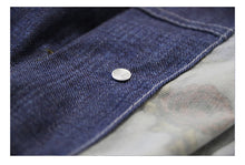 Charger l'image dans la galerie, Vestes en denim avec Bad Bunny W / P.R. Drapeau au verso