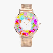 Charger l'image dans la galerie, 170. Watches of Love Baby Rainbow - Fashion Ultra-thin Stainless Steel Quartz Watch (With Indicators) - ARTSY STYLE