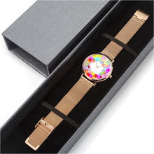 Charger l'image dans la galerie, 170. Watches of Love Baby Rainbow - Fashion Ultra-thin Stainless Steel Quartz Watch (With Indicators) - ARTSY STYLE