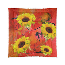 Load image into Gallery viewer, My Comforter Sunflower Art Design