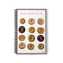 Charger l'image dans la galerie, Spiral Notebook - NYC Bagel Choir - ARTSY STYLE