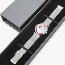 Charger l'image dans la galerie, 156. Watches of Love New Stylish Ultra-Thin Quartz Watch (With Indicators) Beveled Heart & Rose - ARTSY STYLE