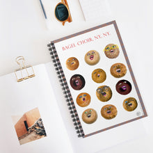 Charger l'image dans la galerie, Spiral Notebook - NYC Bagel Choir - ARTSY STYLE