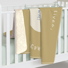 Charger l'image dans la galerie, Couverture en polaire Sherpa Doggie "Les chiens font nos vies ensemble" 50x60 "