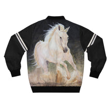 Charger l'image dans la galerie, Horse Lover's (2-sided) Bomber Jacket - Fine Art by Suzanne - ARTSY STYLE