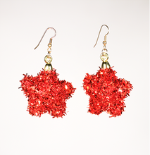 Charger l'image dans la galerie, Sparkly Glam Earrings! For All Celebrations (in red, silver & gold) **(free shipping on orders over $25!) - ARTSY STYLE
