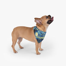 Charger l'image dans la galerie, Van Gogh "Starry Night" Bandana pour les amoureux de Pet & Art!