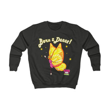 Charger l'image dans la galerie, "Born to Dance!" Kids' Sweatshirt - ARTSY STYLE