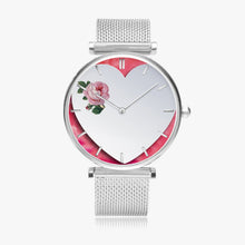 Charger l'image dans la galerie, 156. Watches of Love New Stylish Ultra-Thin Quartz Watch (With Indicators) Beveled Heart & Rose - ARTSY STYLE