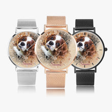 Charger l'image dans la galerie, Custom Design Ultra-thin Stainless Steel Quartz Watch (With Indicators) - ARTSY STYLE