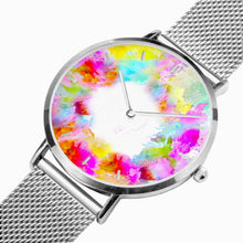 Charger l'image dans la galerie, 170. Watches of Love Baby Rainbow - Fashion Ultra-thin Stainless Steel Quartz Watch (With Indicators) - ARTSY STYLE