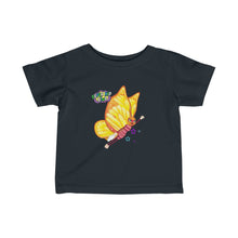 Load image into Gallery viewer, Super B! with Tissue - Infant Fine Jersey Tee - ARTSY STYLE