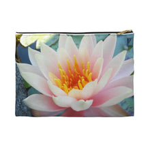 Charger l'image dans la galerie, Beautiful Water Lily Accessory Pouch - NYC - ARTSY STYLE