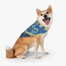 Charger l'image dans la galerie, Van Gogh "Starry Night" Bandana pour les amoureux de Pet & Art!