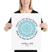 Charger l'image dans la galerie, Breath and Smile Poster: 3 Sizes - ARTSY STYLE