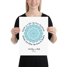 Charger l'image dans la galerie, Breath and Smile Poster: 3 Sizes - ARTSY STYLE