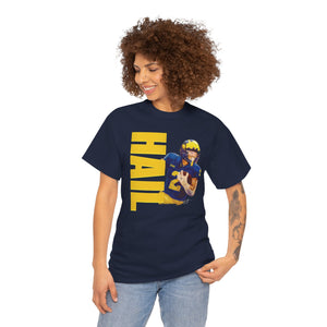 HAIL Football Fans! Unisex Heavy Cotton Tee Larger Painting