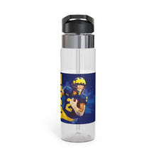 Charger l&#39;image dans la galerie, HAIL Football Fans!  Sporty Water Bottle 20oz / Fine Art Painting of Player
