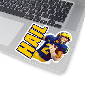 Stickers 'HAIL' Football Fan Decal ~ Various Sizes Available!