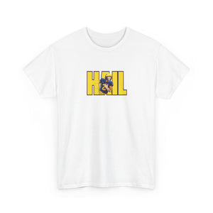 HAIL Football Fans!  Unisex T-Shirt with Classic Action Painting