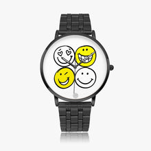 Cargar imagen en el visor de la galería, :&quot;The Happy Watch&quot;  Unisex Instafamous Quartz - ARTSY STYLE

