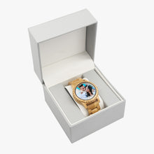 Load image into Gallery viewer, 206. Italian Olive Lumber Wooden Watch
