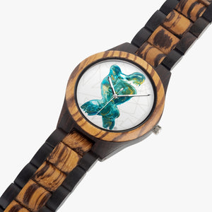 207. Indian Ebony Wooden Watch - ARTSY STYLE