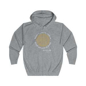 Stress Reducer & Cool Design Full Zip Hoodie - ARTSY STYLE
