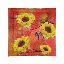 Load image into Gallery viewer, My Comforter Sunflower Art Design
