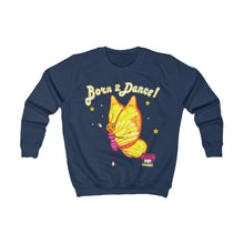 Load image into Gallery viewer, &quot;Born to Dance!&quot; Kids&#39; Sweatshirt - ARTSY STYLE

