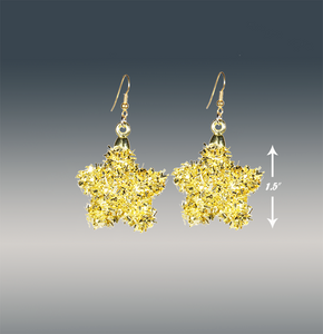 Sparkly Glam Earrings! For All Celebrations  (in red, silver & gold)   **(free shipping on orders over $25!) - ARTSY STYLE