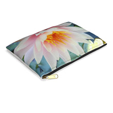 Charger l&#39;image dans la galerie, Beautiful Water Lily Accessory Pouch - NYC - ARTSY STYLE
