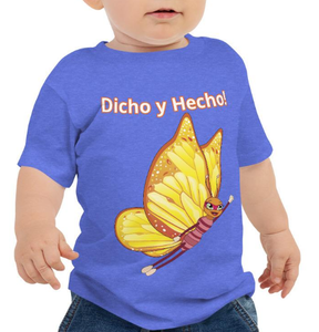 "Dicho y Hecho" / "I Got This" Infant Jersey Short Sleeve Tee - Size 6-24mth - ARTSY STYLE