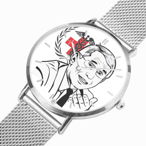 Dr. Fauci - Practical and Stylish Ultra-thin Stainless Steel Quartz Watch (With Indicators)