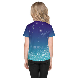 Rainbow Unicorn Girls T-Shirt All Over Print ver1 - ARTSY STYLE