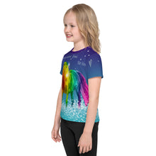 Charger l&#39;image dans la galerie, Rainbow Unicorn Girls T-Shirt All Over Print ver1 - ARTSY STYLE
