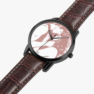 "Señorita" Exclusive - Women's & Men's Quartz Watch - multi-color band & casing