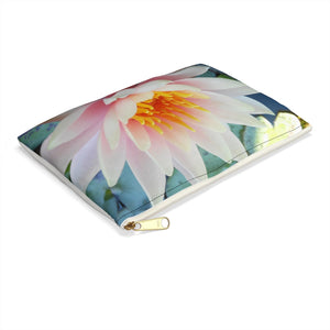 Beautiful Water Lily Accessory Pouch - NYC - ARTSY STYLE