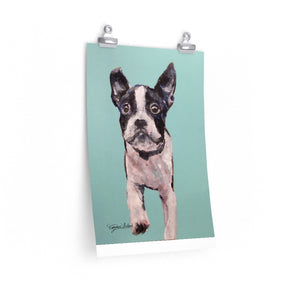 Dog Art print - Dog Portrait Artist Suzanne