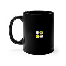 Load image into Gallery viewer, &quot;Breath &amp; Smiles&quot;  Joy-Making Black mug - ARTSY STYLE
