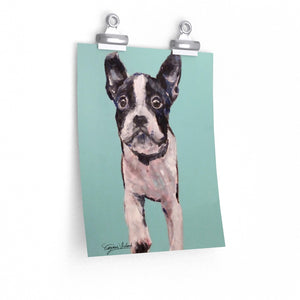 Dog Art Print - Dog Retrato Artista Suzanne