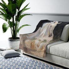 Load image into Gallery viewer, Velveteen Plush Blanket - ARTSY STYLE
