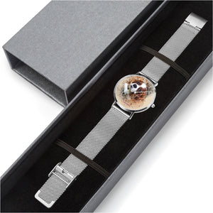 Custom Design  Ultra-thin Stainless Steel Quartz Watch (With Indicators) - ARTSY STYLE