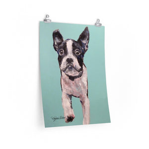 Dog Art Print - Artiste de portrait de chien Suzanne